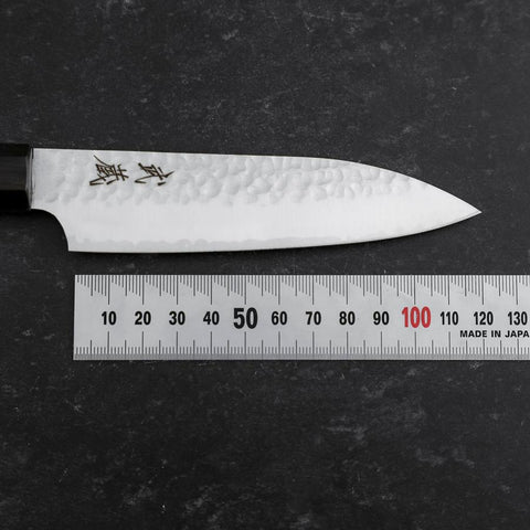 Petty VG-10 Tsuchime Ebony Handle 120mm-[Musashi]-[Japanese-Kitchen-Knives]