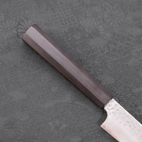 Petty VG-10 Tsuchime Ebony Handle 150mm-[Musashi]-[Japanese-Kitchen-Knives]