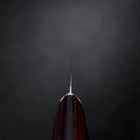 Petty VG-10 Tsuchime Oval Mahogany Handle 120mm (4.7”)-[Musashi]-[Japanese-Kitchen-Knives]