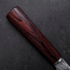 Petty VG-10 Tsuchime Oval Mahogany Handle 120mm-[Musashi]-[Japanese-Kitchen-Knives]