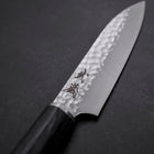 Petty VG-10 Tsuchime Oval Purple Handle 120mm-[Musashi]-[Japanese-Kitchen-Knives]