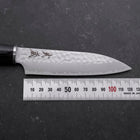 Petty VG-10 Tsuchime Oval Purple Handle 120mm-[Musashi]-[Japanese-Kitchen-Knives]