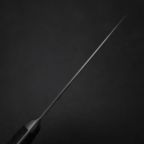 Petty VG-5 Tsuchime Black Marble Handle 120mm-[Musashi]-[Japanese-Kitchen-Knives]