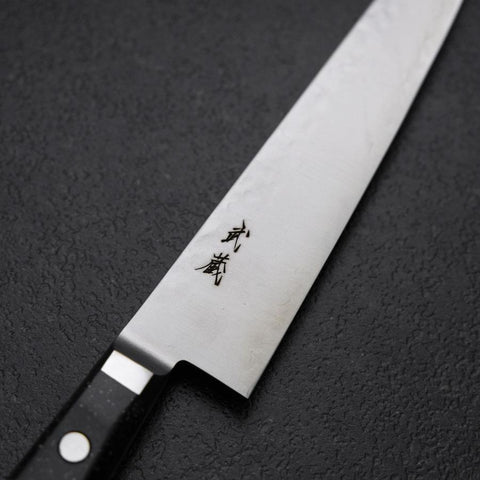 Petty VG-5 Tsuchime Black Marble Handle 150mm-[Musashi]-[Japanese-Kitchen-Knives]