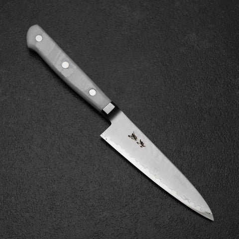 Petty VG-5 Tsuchime White Marble Handle 120mm (4.7”)-[Musashi]-[Japanese-Kitchen-Knives]