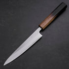 Petty White Steel #1 Polished Yaki Urushi Handle 150mm-[Musashi]-[Japanese-Kitchen-Knives]