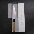 Petty ZA-18 Damascus Buffalo Magnolia Handle 150mm-[Musashi]-[Japanese-Kitchen-Knives]