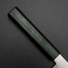 Petty ZA-18 Damascus Green Urushi Handle 150mm-[Musashi]-[Japanese-Kitchen-Knives]