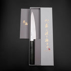 Petty ZA-18 Damascus Green Urushi Handle 150mm-[Musashi]-[Japanese-Kitchen-Knives]