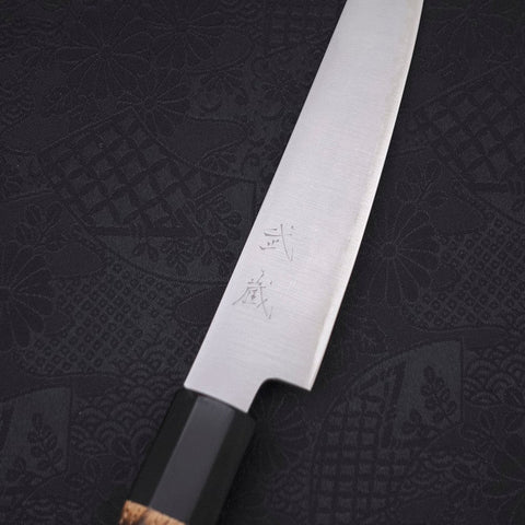 Petty ZDP-189 Polished Buffalo Chestnuts Handle 150mm-[Musashi]-[Japanese-Kitchen-Knives]