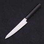 Petty ZDP-189 Polished Buffalo Ebony Handle 150mm-[Musashi]-[Japanese-Kitchen-Knives]