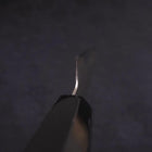 Petty ZDP-189 Polished Buffalo Ebony Handle 150mm-[Musashi]-[Japanese-Kitchen-Knives]