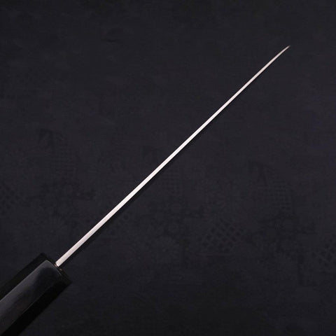 Petty ZDP-189 Polished Buffalo Ebony Handle 150mm-[Musashi]-[Japanese-Kitchen-Knives]