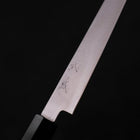 Petty ZDP-189 Polished Buffalo Teak Handle 150mm-[Musashi]-[Japanese-Kitchen-Knives]