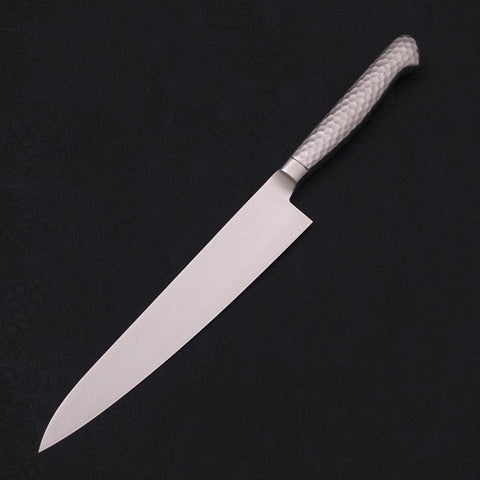Petty Knife VG-5 Polished Western Handle 180mm-[Musashi]-[Japanese-Kitchen-Knives]