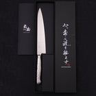 Petty Knife VG-5 Polished Western Handle 180mm-[Musashi]-[Japanese-Kitchen-Knives]
