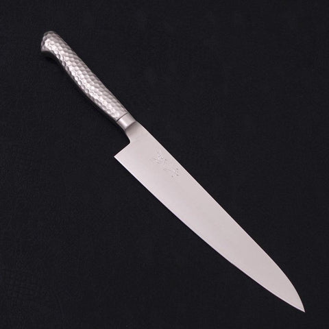 Petty Knife VG-5 Polished Western Handle 180mm-[Musashi]-[Japanese-Kitchen-Knives]