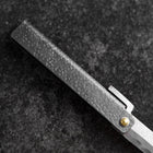 Pocket Knife White Steel #2 90mm Carbon Tsuchime Knifegata Black with Paulownia Wooden Box-[Musashi]-[Japanese-Kitchen-Knives]