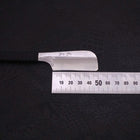 Razor/Kamisori Blue Steel #2 Suminagashi Cord Handle 50mm (2”)-[Musashi]-[Japanese-Kitchen-Knives]