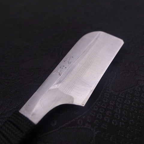 Cuchilla/Kamisori Blue Steel #2 Suminagashi Mango de Cuerda 50mm