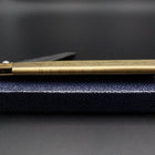 Ryubu-Dragon Brass Higonokami Aogami 120mm-[Musashi]-[Japanese-Kitchen-Knives]