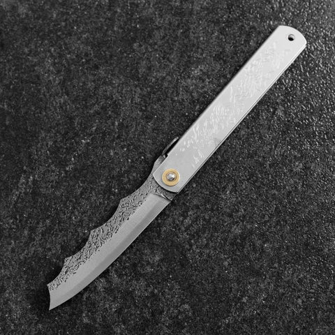 Ryubu-Dragon Higonokami Aogami 120mm (4.7”)-[Musashi]-[Japanese-Kitchen-Knives]