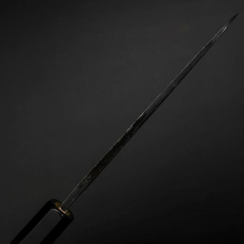 Sabaki Blue Steel #1 Kurouchi Buffalo Magnolia Handle 150mm-[Musashi]-[Japanese-Kitchen-Knives]