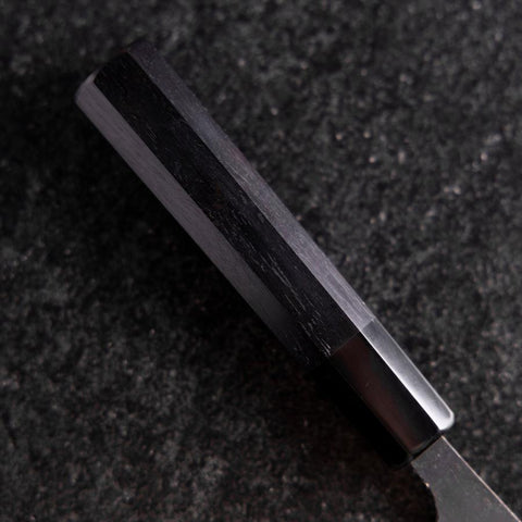 Sabaki White Steel #2 Kurouchi Mango de Búfalo Ébano 140mm