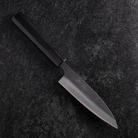Sabaki White Steel #2 Kurouchi Mango de Búfalo Ébano 140mm