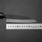 Sabaki White Steel #2 Kurouchi Buffalo Magnolia Handle 140mm (5.5”)-[Musashi]-[Japanese-Kitchen-Knives]