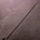 Sabaki White Steel #2 Kurouchi Buffalo Ebony Handle 140mm-[Musashi]-[Japanese-Kitchen-Knives]