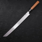 Sakimaru Takohiki Blue Steel #2 Kasumi Buffalo Wenge Handle 300mm-[Musashi]-[Japanese-Kitchen-Knives]
