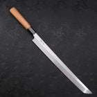 Sakimaru Takohiki Blue Steel #2 Kasumi Buffalo Wenge Handle 300mm-[Musashi]-[Japanese-Kitchen-Knives]