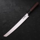 Sakimaru Takohiki Silver Steel #3 Damascus Buffalo Wenge Handle 270mm-[Musashi]-[Japanese-Kitchen-Knives]