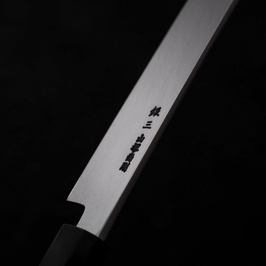 Sakimaru Takohiki Silver Steel #3 Damascus Buffalo Wenge Handle 270mm-[Musashi]-[Japanese-Kitchen-Knives]