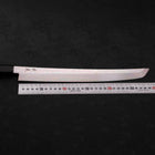Sakimaru Takohiki Silver Steel #3 Damascus Buffalo Wenge Handle 300mm (11.8”)-[Musashi]-[Japanese-Kitchen-Knives]