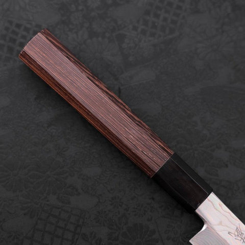 Sakimaru Takohiki Silver Steel #3 Damascus Buffalo Wenge Handle 300mm-[Musashi]-[Japanese-Kitchen-Knives]