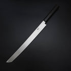 Sakimaru Takohiki Silver Steel #3 Kasumi Buffalo Ebony Handle 300mm-[Musashi]-[Japanese-Kitchen-Knives]