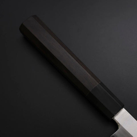 Sakimaru Takohiki Silver Steel #3 Kasumi Buffalo Ebony Handle 300mm-[Musashi]-[Japanese-Kitchen-Knives]