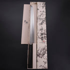 Sakimaru Takohiki Silver Steel #3 Kasumi Buffalo Ebony Handle 300mm-[Musashi]-[Japanese-Kitchen-Knives]