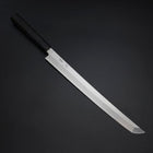 Sakimaru Takohiki Silver Steel #3 Kasumi Buffalo Ebony Handle 300mm-[Musashi]-[Japanese-Kitchen-Knives]