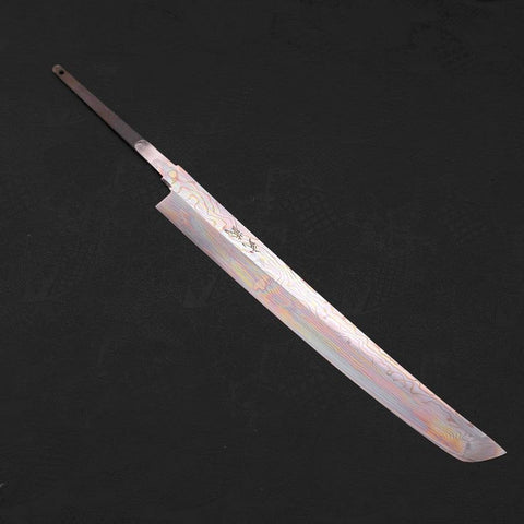 Sakimaru Takohiki Silver Steel #3 Nickel Damascus 270mm-[Musashi]-[Japanese-Kitchen-Knives]