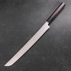 Sakimaru Takohiki VG-10 Mirror Buffalo Ebony Handle 300mm-[Musashi]-[Japanese-Kitchen-Knives]