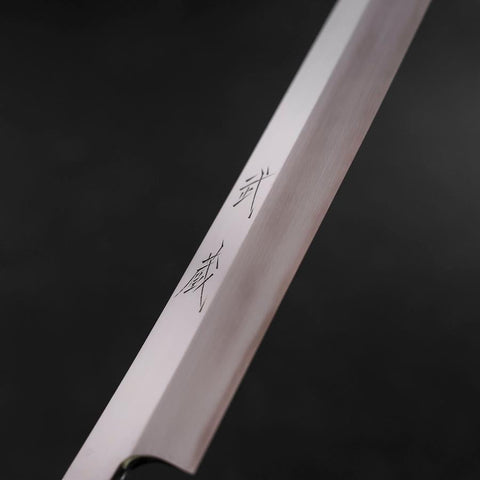 Sakimaru Takohiki VG-10 Mirror Buffalo Ebony Handle 300mm-[Musashi]-[Japanese-Kitchen-Knives]