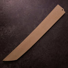 Sakimaru Takohiki White Steel #2 Moon-Fuji Water Honyaki Buffalo Ebony Handle 270mm with Magnolia Sheath-[Musashi]-[Japanese-Kitchen-Knives]