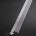 Sakimaru Takohiki White Steel #2 Honyaki Buffalo Ebony Handle 300mm-[Musashi]-[Japanese-Kitchen-Knives]