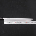 Sakimaru Takohiki White Steel #2 Kasumi Buffalo Ebony Handle 270mm-[Musashi]-[Japanese-Kitchen-Knives]