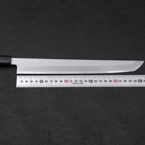 Sakimaru Takohiki White Steel #2 Kasumi Buffalo Magnolia Handle 270mm-[Musashi]-[Japanese-Kitchen-Knives]