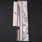 Sakimaru Takohiki White Steel #2 Kasumi Buffalo Magnolia Handle 270mm-[Musashi]-[Japanese-Kitchen-Knives]