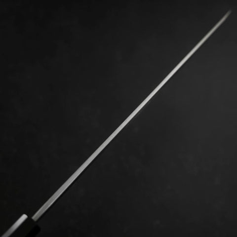 Sakimaru Takohiki White Steel #2 Kasumi Buffalo Teak Handle 300mm-[Musashi]-[Japanese-Kitchen-Knives]